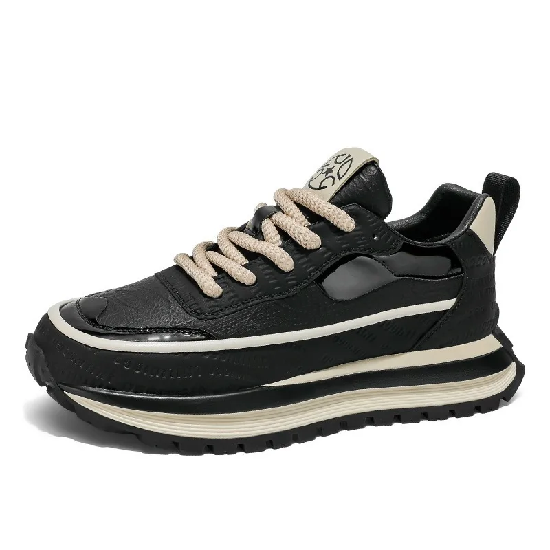 New Men's Shoes Fashion Platform Sneakers Comfortable Non-slip Male Running Shoes for Men Breathable Casual Sport Shoes Zapatos
New Men's Shoes Fashion Platform Sneakers Comfortable Non-slip Male Running Shoes for Men Breathable Casual Sport Shoes Zapatos