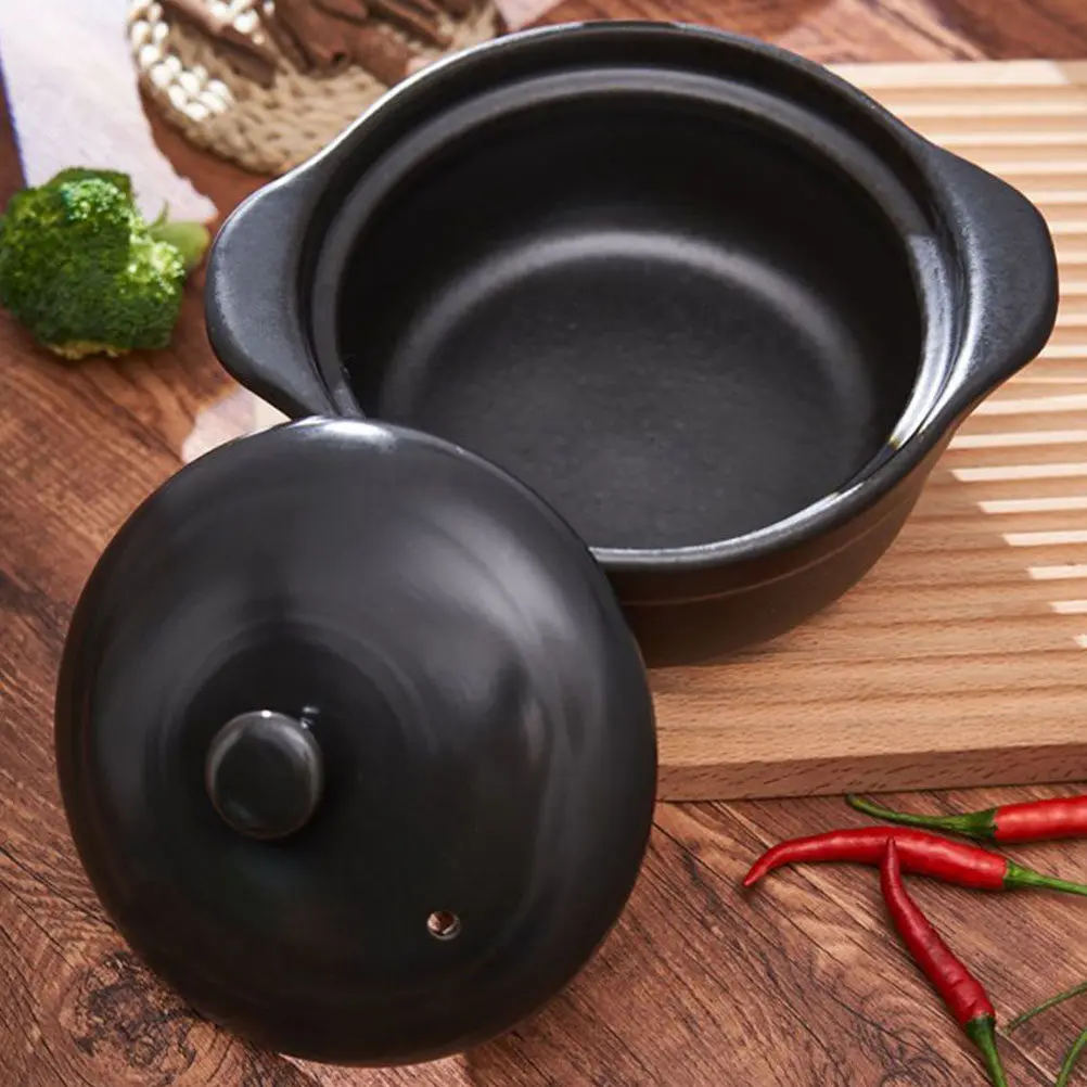 Ceramic Casserole Pot for Home Kitchen Stew Soup Cooking Multi-Functional Heat Resistant Even Heating Design Household Use
Ceramic Casserole Pot for Home Kitchen Stew Soup Cooking Multi-Functional Heat Resistant Even Heating Design Household Use
