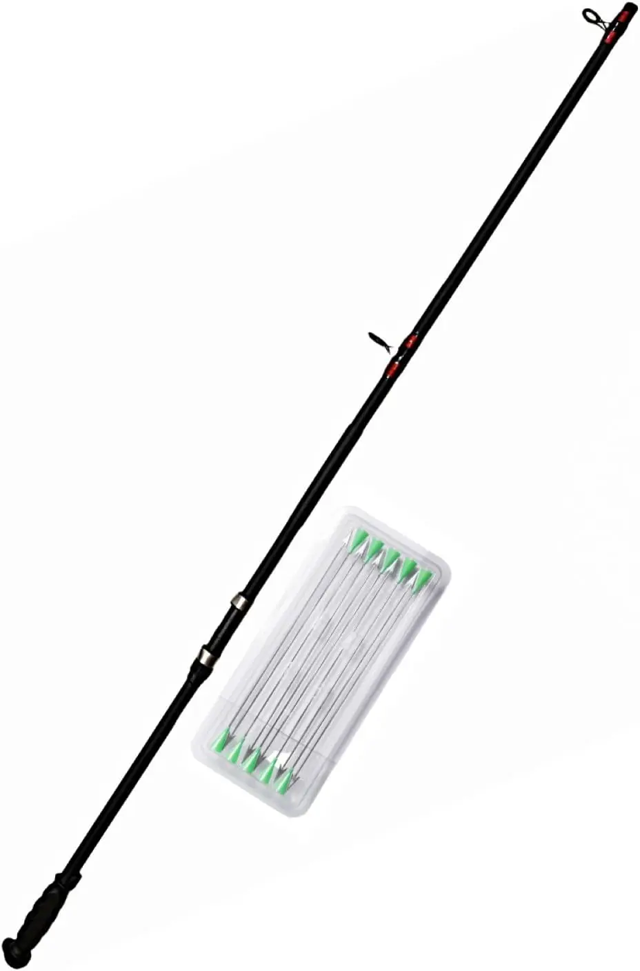 .625 Caliber Big Bore Blowgun, 5-Foot Two-Piece Blow Gun with Line Guides, 10 Fishing Darts, Reel Sold Separately
.625 Caliber Big Bore Blowgun, 5-Foot Two-Piece Blow Gun with Line Guides, 10 Fishing Darts, Reel Sold Separately