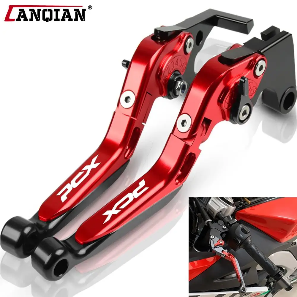 For HONDA PCX150 2012 2013 2014 2015 2016 2017 2018 2019 2020 Motorcycle Folding Extendable CNC Adjustable Clutch Brake Levers
For HONDA PCX150 2012 2013 2014 2015 2016 2017 2018 2019 2020 Motorcycle Folding Extendable CNC Adjustable Clutch Brake Levers