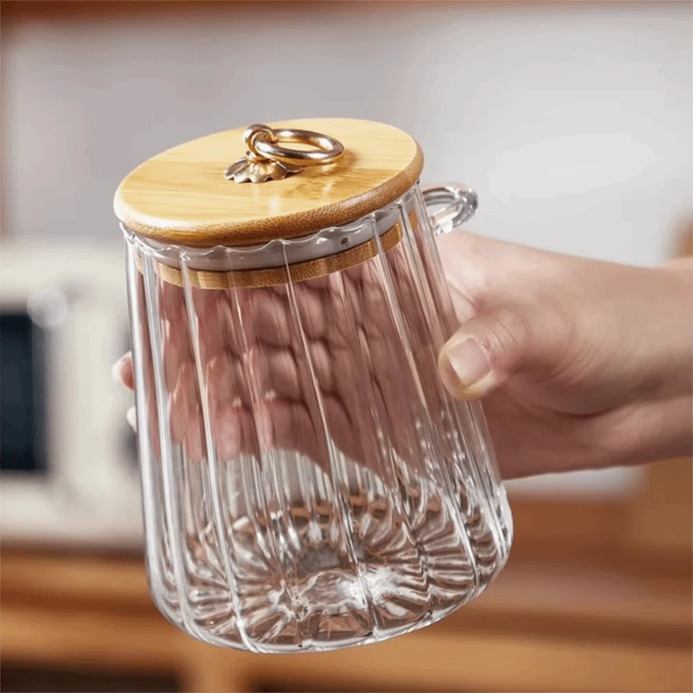 Transparent Glass Sugar Container Leakproof Wide Mouth Coffee Canister With Lid and Spoon Sealed Grain Storage Canister Food
Transparent Glass Sugar Container Leakproof Wide Mouth Coffee Canister With Lid and Spoon Sealed Grain Storage Canister Food