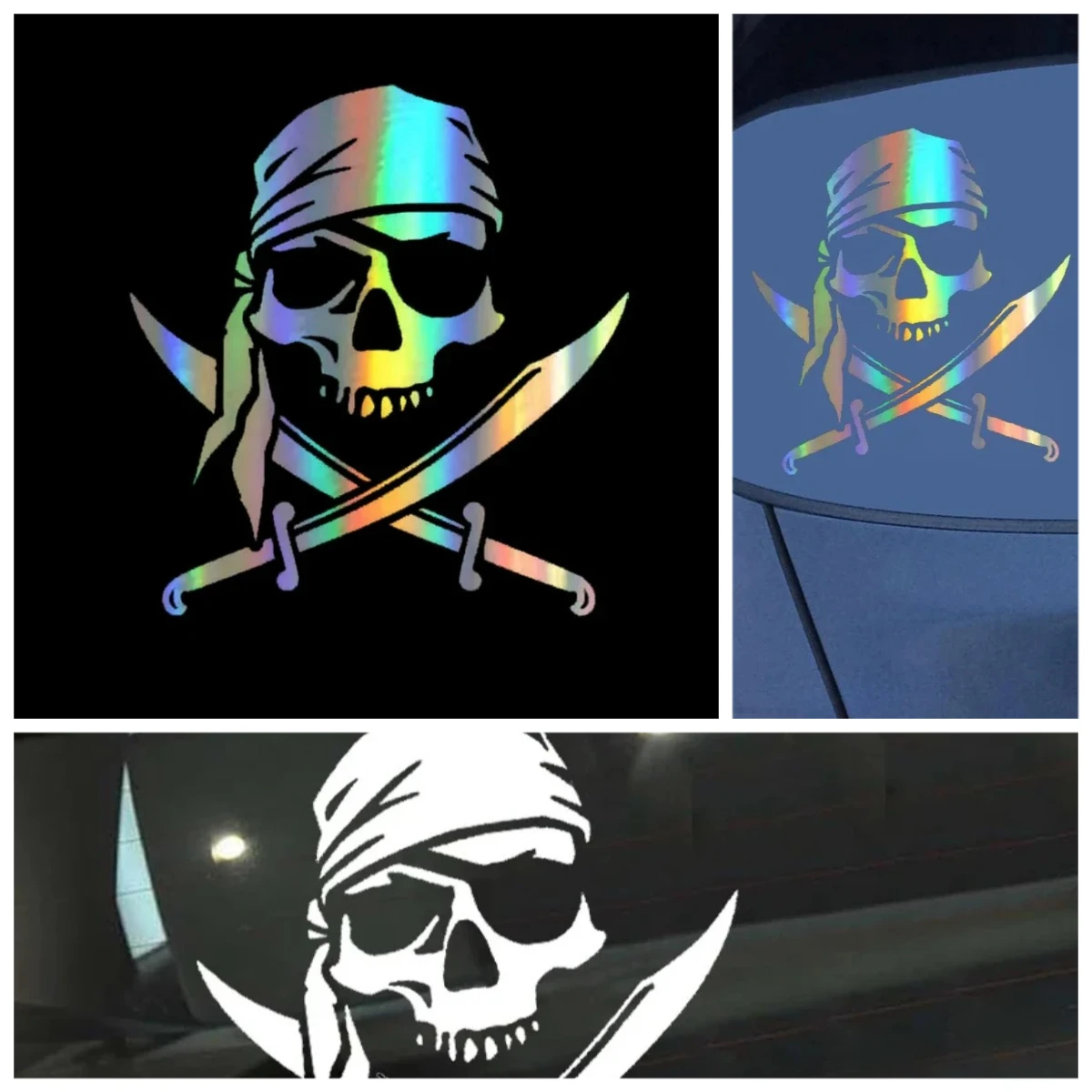 Personalized Skull Pirate PVC Car Stickers Custom Off Road Modeling Fun Decoration
Personalized Skull Pirate PVC Car Stickers Custom Off Road Modeling Fun Decoration
