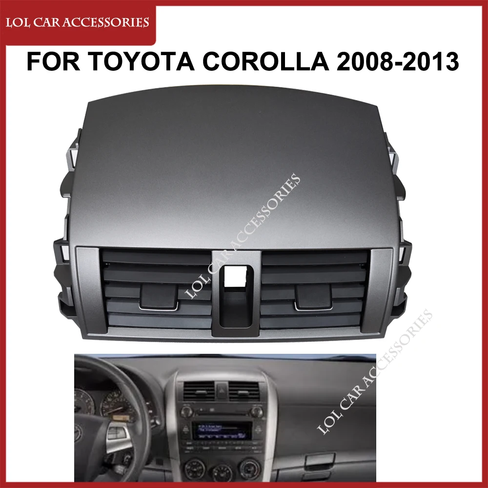 Для Toyota Corolla 2008-2013 Центральная приборная панель A/C вентиляционные отверстия панель вентиляционных отверстий аксессуары
Для Toyota Corolla 2008-2013 Центральная приборная панель A/C вентиляционные отверстия панель вентиляционных отверстий аксессуары