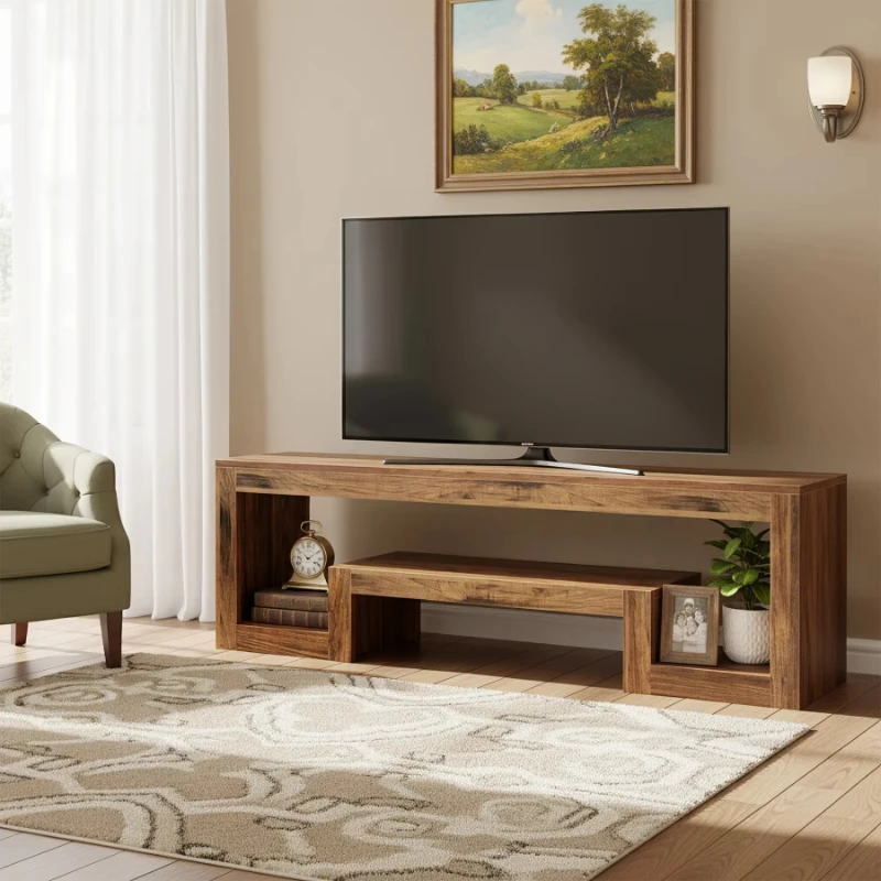 Modern black engineered wood TV cabinet, living room bedroom furniture set media entertainment TV cabinet
Modern black engineered wood TV cabinet, living room bedroom furniture set media entertainment TV cabinet
