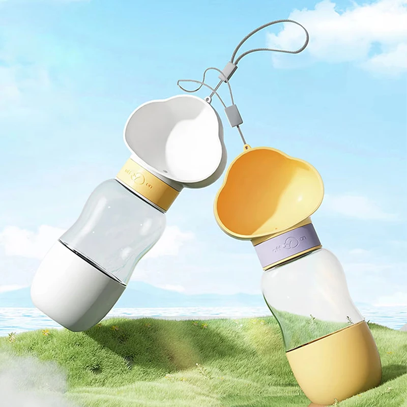 2 in 1 Plastic Portable Dog Water Bottle High-temperatureresistant Resistant Outdoor Walking Pet Feeder Bowl Dog Accessories
2 in 1 Plastic Portable Dog Water Bottle High-temperatureresistant Resistant Outdoor Walking Pet Feeder Bowl Dog Accessories