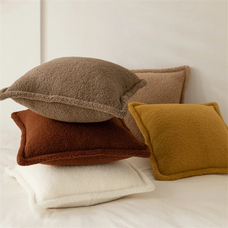 Couch Cushion Cover Soft Fleece Pillow Case Brown White Decorative Pillows Living Room Sofa Bed Autumn Decoration Nordic Coussin
Couch Cushion Cover Soft Fleece Pillow Case Brown White Decorative Pillows Living Room Sofa Bed Autumn Decoration Nordic Coussin