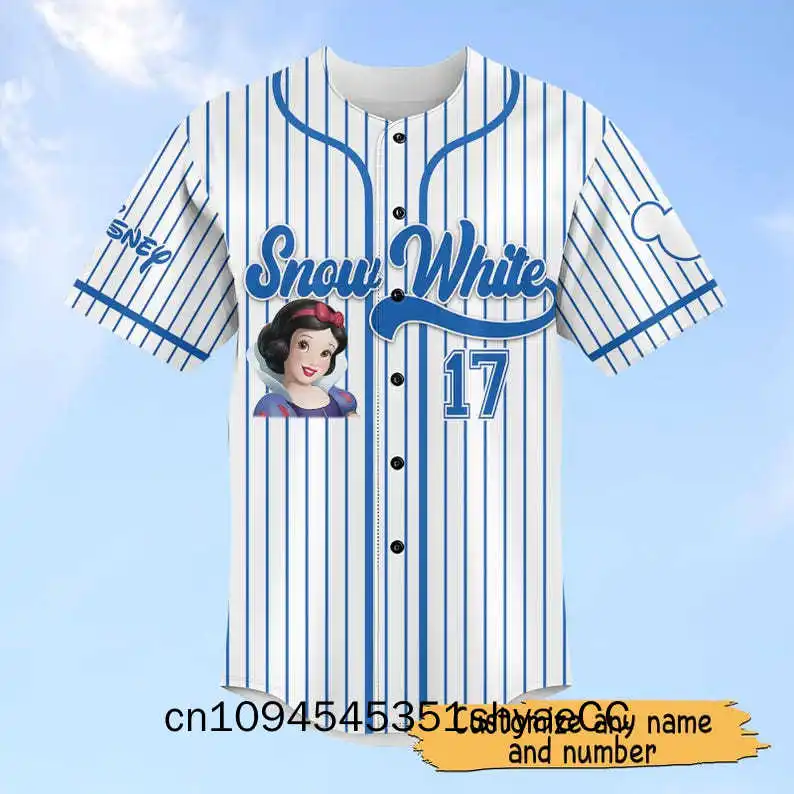 Custom Snow White Baseball Jersey, Fairest Of Them All Shirt, Disney Princess Jersey Shirt, Disney Baseball Shirt, Magic Kingdom
Custom Snow White Baseball Jersey, Fairest Of Them All Shirt, Disney Princess Jersey Shirt, Disney Baseball Shirt, Magic Kingdom