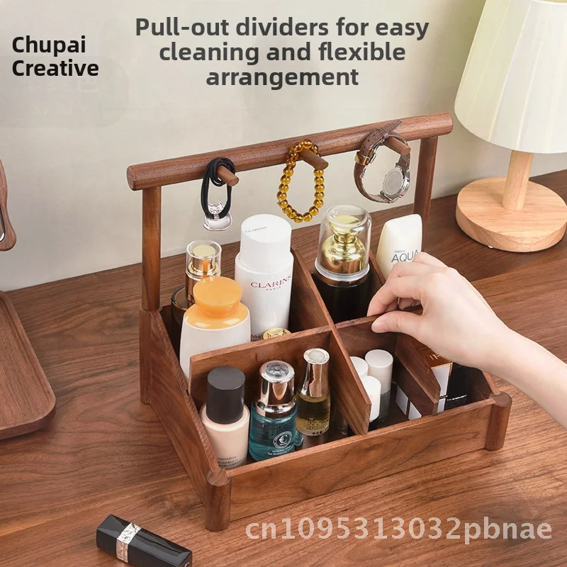 Ящик для хранения косметики из цельного дерева, многофункциональный настольный органайзер для ухода за кожей, варианты бука/ореха
Ящик для хранения косметики из цельного дерева, многофункциональный настольный органайзер для ухода за кожей, варианты бука/ореха