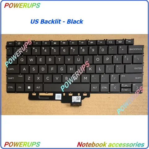 New Laptop US Backlit Keyboard For HP Spectre 14-eu x360 2-in-1 14t-eu TPN-Q292