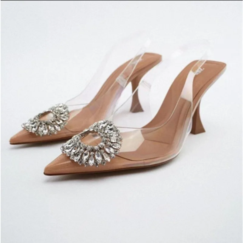 Luxury Design Summer Shoes Women New High Heel Sandals Women's Pointed Thin Heels Banquet Simple High Heels Sandals Plus Size 42
Luxury Design Summer Shoes Women New High Heel Sandals Women's Pointed Thin Heels Banquet Simple High Heels Sandals Plus Size 42