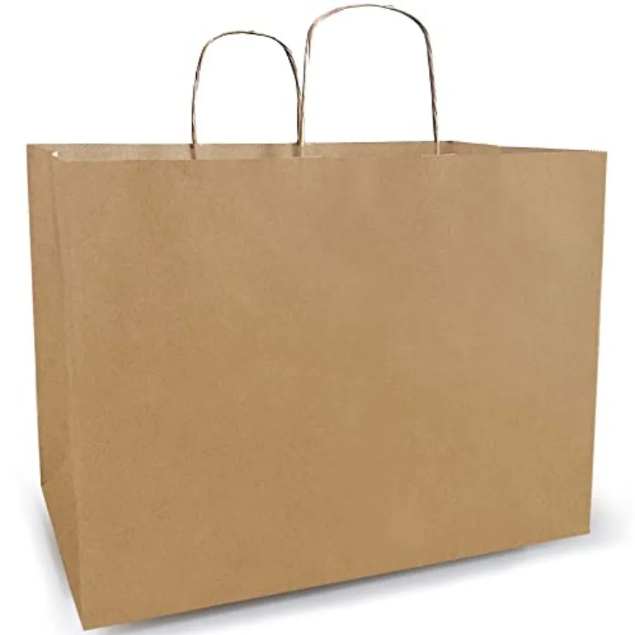 100 Pcs Kraft Paper Bags with Handles Bulk Kraft Shopping Bags Paperbags with Handles Large Paper Sacks for Small Business Bout
100 Pcs Kraft Paper Bags with Handles Bulk Kraft Shopping Bags Paperbags with Handles Large Paper Sacks for Small Business Bout