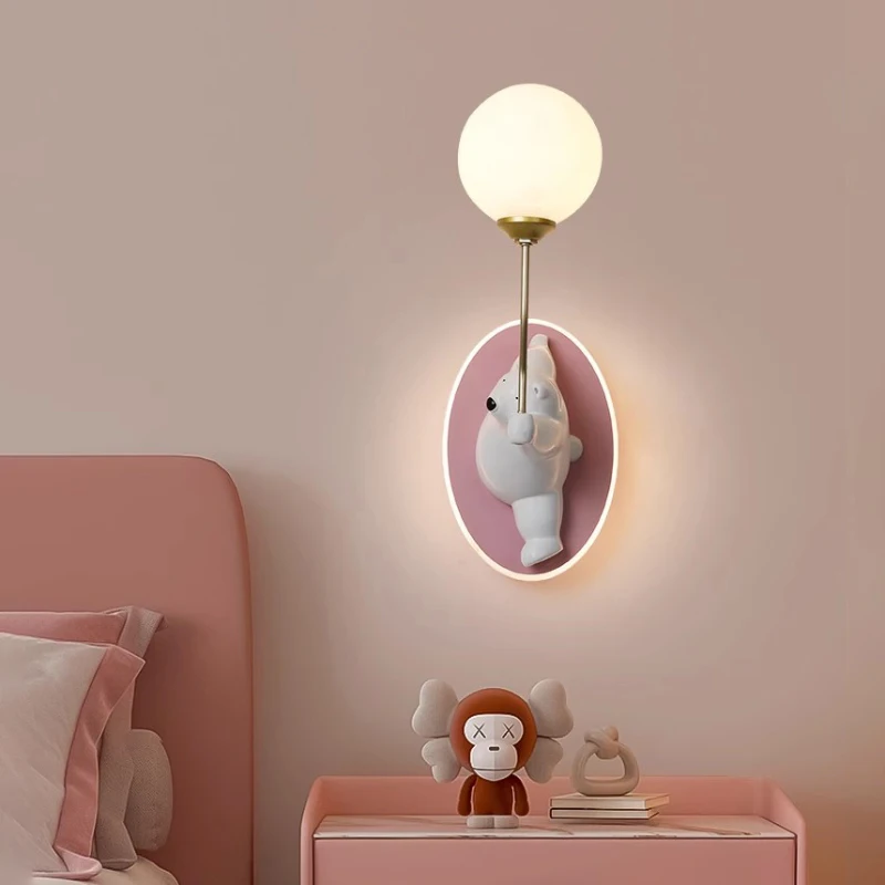 Creative Cartoon Children's Room Wall Lamps LED White Bear Light Warm Cute Baby Room Nursery Boy Girl Bedroom Bedside Wall Lamps
Creative Cartoon Children's Room Wall Lamps LED White Bear Light Warm Cute Baby Room Nursery Boy Girl Bedroom Bedside Wall Lamps