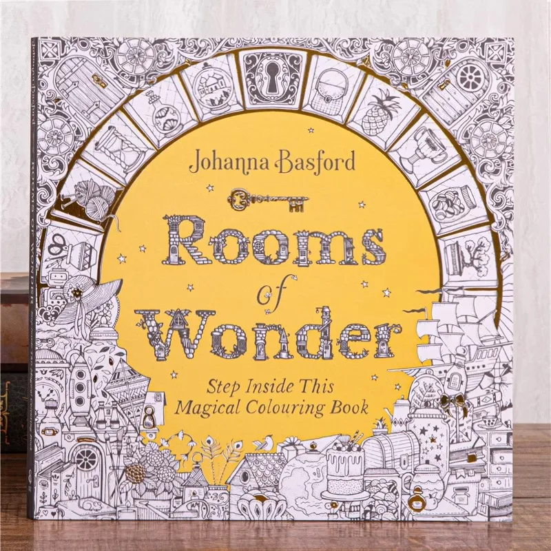 Книжка-раскраска Rooms Of Wonder для детей, книжка для декомпрессионной живописи для взрослых, детская книжка с картинками, 80 страниц, 25*25 см
Книжка-раскраска Rooms Of Wonder для детей, книжка для декомпрессионной живописи для взрослых, детская книжка с картинками, 80 страниц, 25*25 см