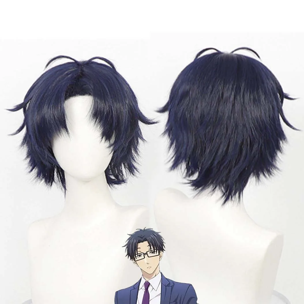 Мужской парик для косплея Hirotaka Nifuji из аниме Wotakoi: Love is Hard for Otaku, короткий, темно-синий, термостойкий
Мужской парик для косплея Hirotaka Nifuji из аниме Wotakoi: Love is Hard for Otaku, короткий, темно-синий, термостойкий