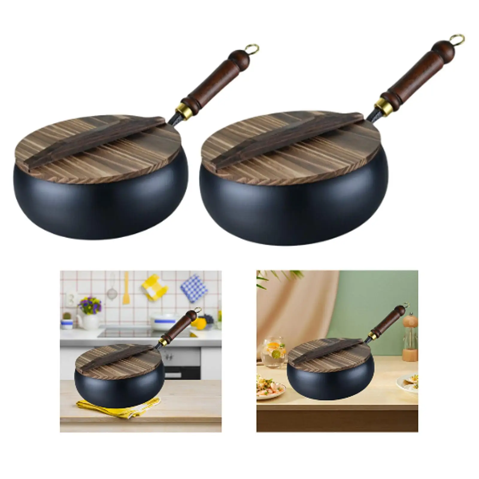Iron Wok Pan with Wooden Lid Household Cooking Pot Induction Cooker Flat Bottom Home Cookware Chinese Wok Stir Fry Pan Nonstick
Iron Wok Pan with Wooden Lid Household Cooking Pot Induction Cooker Flat Bottom Home Cookware Chinese Wok Stir Fry Pan Nonstick