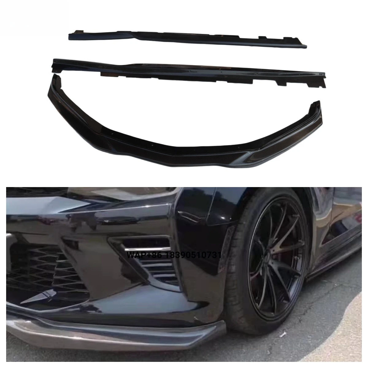 RSC Design Carbon Fiber Front Lip for CAMARO 6th Generation Side Skirts 2017-2019 up
RSC Design Carbon Fiber Front Lip for CAMARO 6th Generation Side Skirts 2017-2019 up