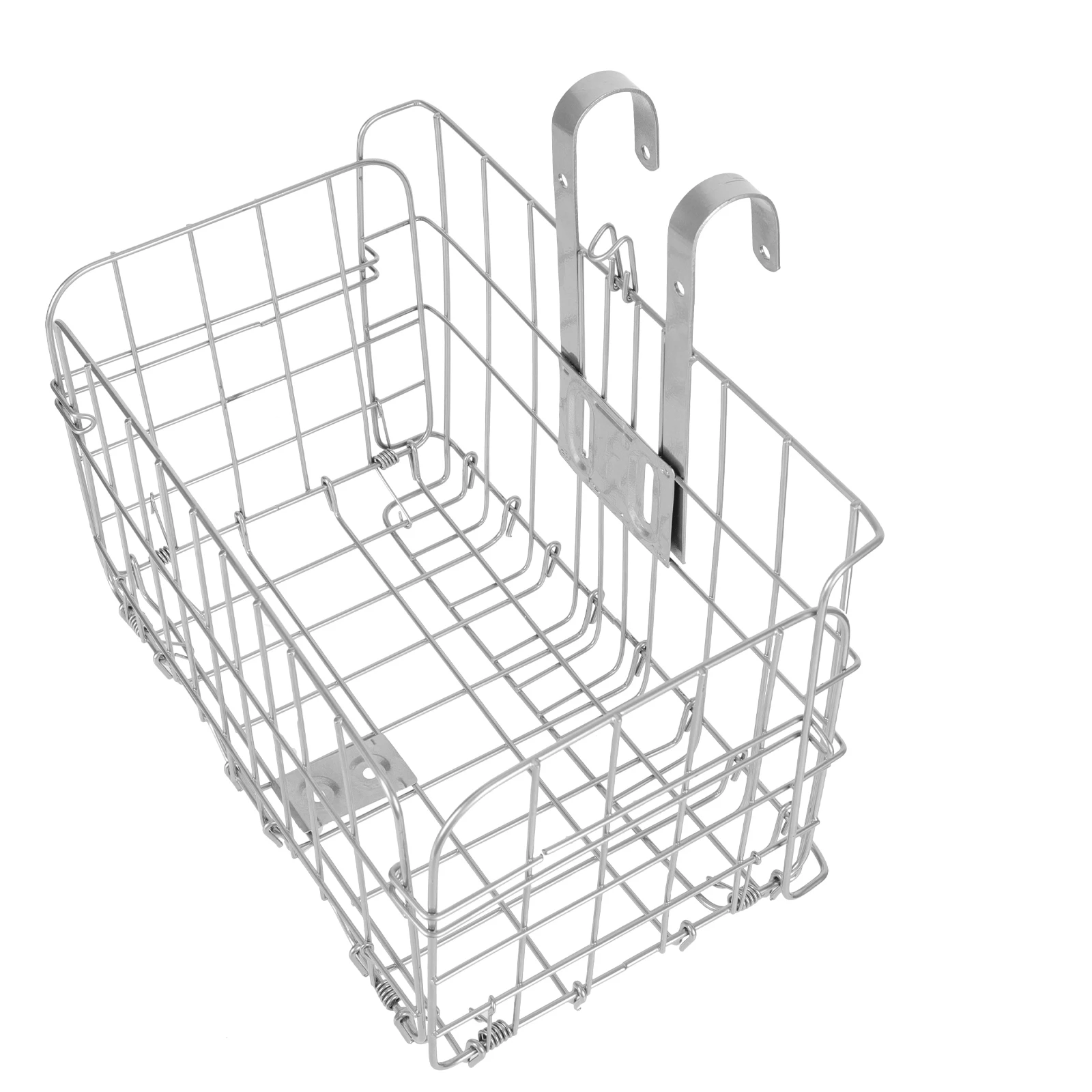 1pc Folding Bike Storage Basket Silver Durable Lightweight Front Rear Mount Suitable Mountain Bikes Electric Vehicles Hanging
1pc Folding Bike Storage Basket Silver Durable Lightweight Front Rear Mount Suitable Mountain Bikes Electric Vehicles Hanging