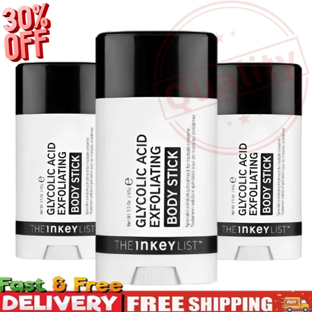 Inkey List Exfoliating Body Stick - Glycolic Acid Deep Cleaning Brightening Gel for Dull Skin Smoothing & Anti-Wrinkle Skin Care
Inkey List Exfoliating Body Stick - Glycolic Acid Deep Cleaning Brightening Gel for Dull Skin Smoothing & Anti-Wrinkle Skin Care