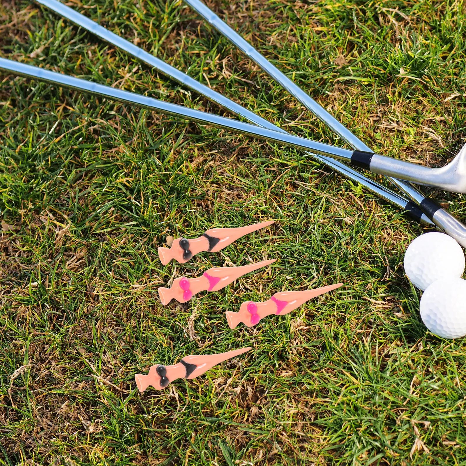6pcs Tees Bikini Lady Plastic Reusable Durable Lightweight Golf Ball Holder Practice Stand Tall Funny Golf Training Tools
6pcs Tees Bikini Lady Plastic Reusable Durable Lightweight Golf Ball Holder Practice Stand Tall Funny Golf Training Tools