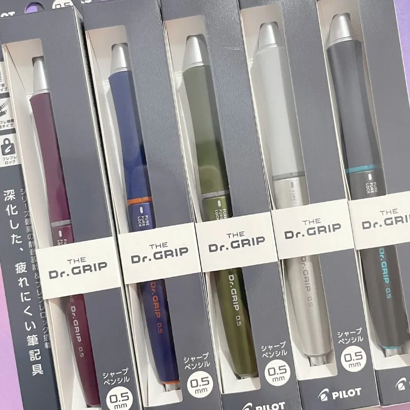 Original Stationery Japan Imported Pilot Mechanical Pencils New Function Dr.Grip Retro Color Anti Fatigue Automatic Pencil 0.5mm
Original Stationery Japan Imported Pilot Mechanical Pencils New Function Dr.Grip Retro Color Anti Fatigue Automatic Pencil 0.5mm