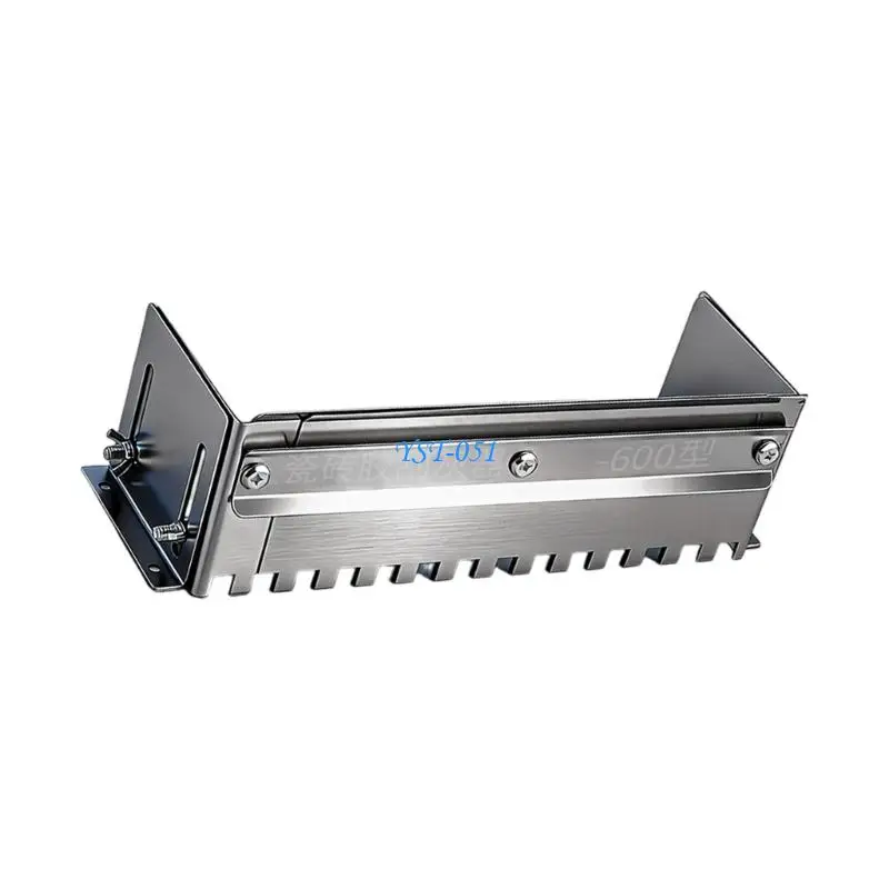 E15A Adjustable Tile Scrapers Stainless Steel Notched Trowel for Tile Laying Tasks
E15A Adjustable Tile Scrapers Stainless Steel Notched Trowel for Tile Laying Tasks