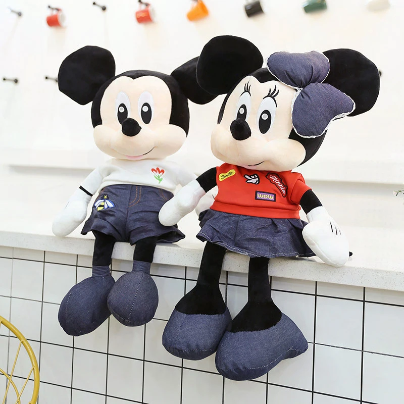 Kawaii Disney Plush Toy Mickey Minnie Stuffed Dolls Couple Cute Plushies Kids Birthday Present Soft Filled Baby Toys For Childre
Kawaii Disney Plush Toy Mickey Minnie Stuffed Dolls Couple Cute Plushies Kids Birthday Present Soft Filled Baby Toys For Childre