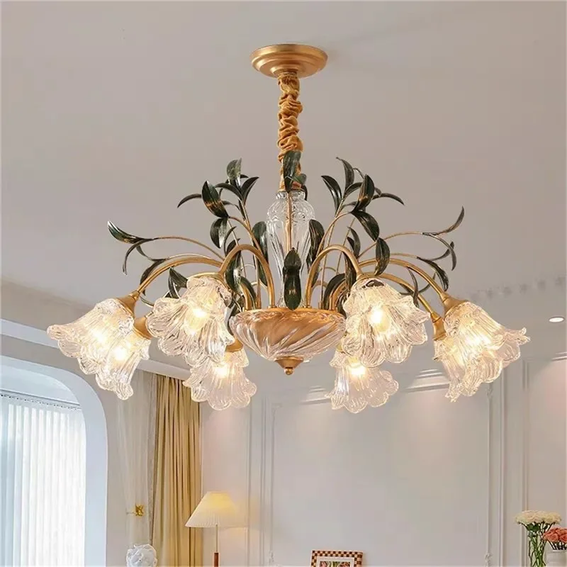 KARLOS American Pastoral Chandelier French Creativity Flower Living Room Dining Room Bedroom Villa Home Decoration Pendant Lamp
KARLOS American Pastoral Chandelier French Creativity Flower Living Room Dining Room Bedroom Villa Home Decoration Pendant Lamp
