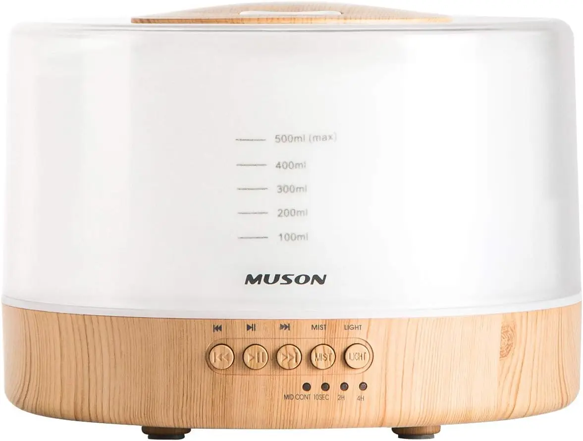 Essential Oil Diffuser Sound Machine Combo Diffuser for Aromatherapy Fragrant Oil Cool Mist Humidifier with Natural Sound
Essential Oil Diffuser Sound Machine Combo Diffuser for Aromatherapy Fragrant Oil Cool Mist Humidifier with Natural Sound