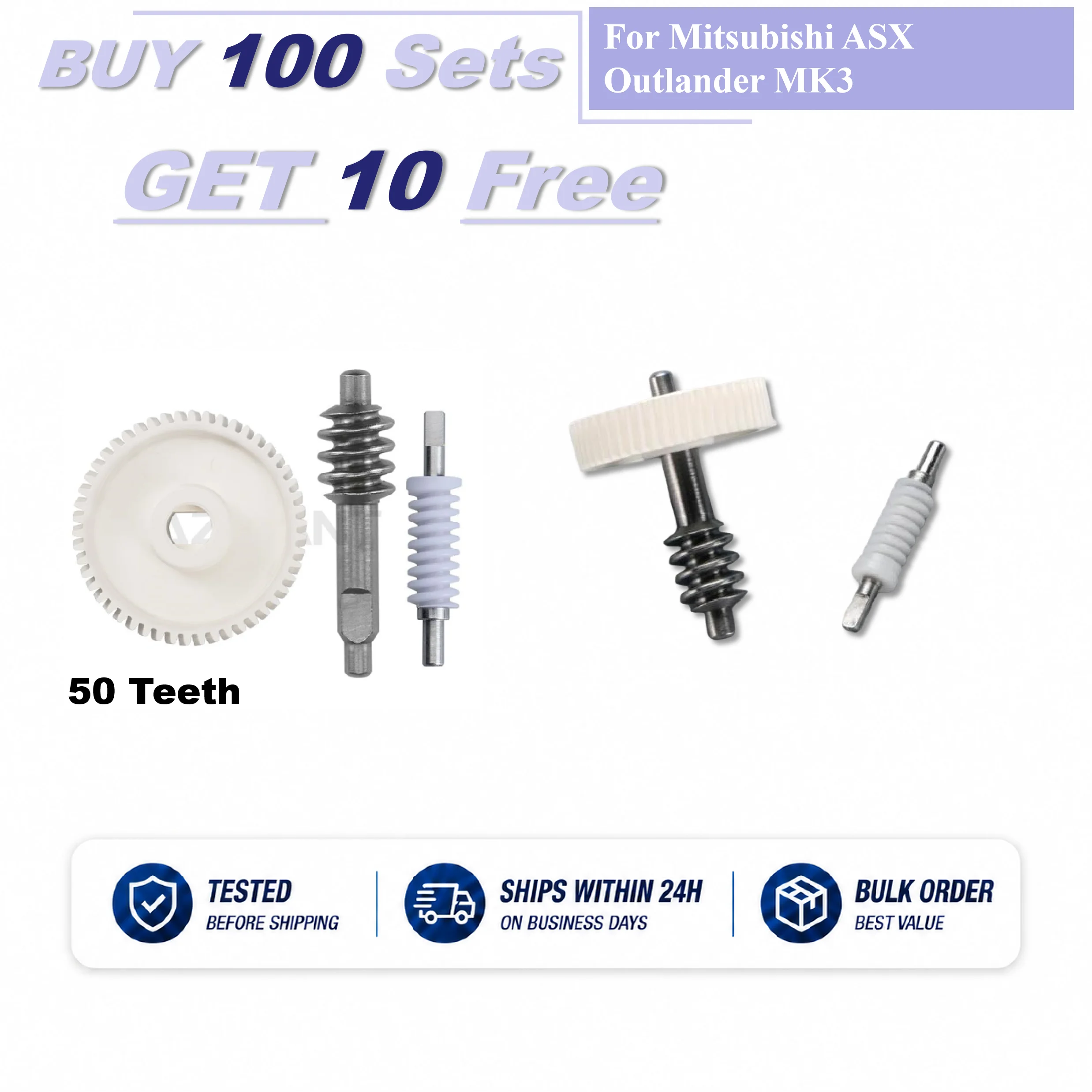 for Mitsubishi ASX Outlander MK3 Side Folding Mirror Actuator gear plastic 50teeth brand new high quality
for Mitsubishi ASX Outlander MK3 Side Folding Mirror Actuator gear plastic 50teeth brand new high quality