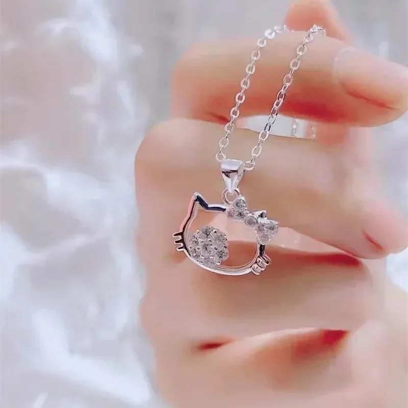 Sanrio Hello Kitty Necklace charms Bracelet Alloy Cinnamoroll Silver Pendant Cute Girls Couple Jewelry Accessories Ornament Gift
Sanrio Hello Kitty Necklace charms Bracelet Alloy Cinnamoroll Silver Pendant Cute Girls Couple Jewelry Accessories Ornament Gift