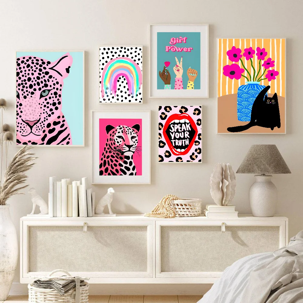 Постер HD качества «Дикий леопард, тигр, ваза, цветы, женская сила» на белой бумаге, настенная живопись, декор для кабинета
Постер HD качества «Дикий леопард, тигр, ваза, цветы, женская сила» на белой бумаге, настенная живопись, декор для кабинета