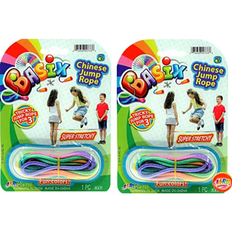 Chinese Jump Rope Elastic Jumping Rope Game for and Adults I by Colorful Stretch Skip Rope for Girls and Boys. Party Favor Stoc
Chinese Jump Rope Elastic Jumping Rope Game for and Adults I by Colorful Stretch Skip Rope for Girls and Boys. Party Favor Stoc