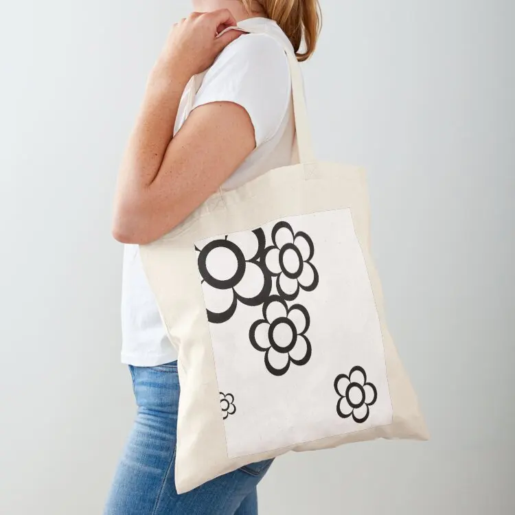 Scattered Daisies - Black Tote Bag shopper bag woman Women's shopper bag Customizable tote large tote 
Scattered Daisies - Black Tote Bag shopper bag woman Women's shopper bag Customizable tote large tote