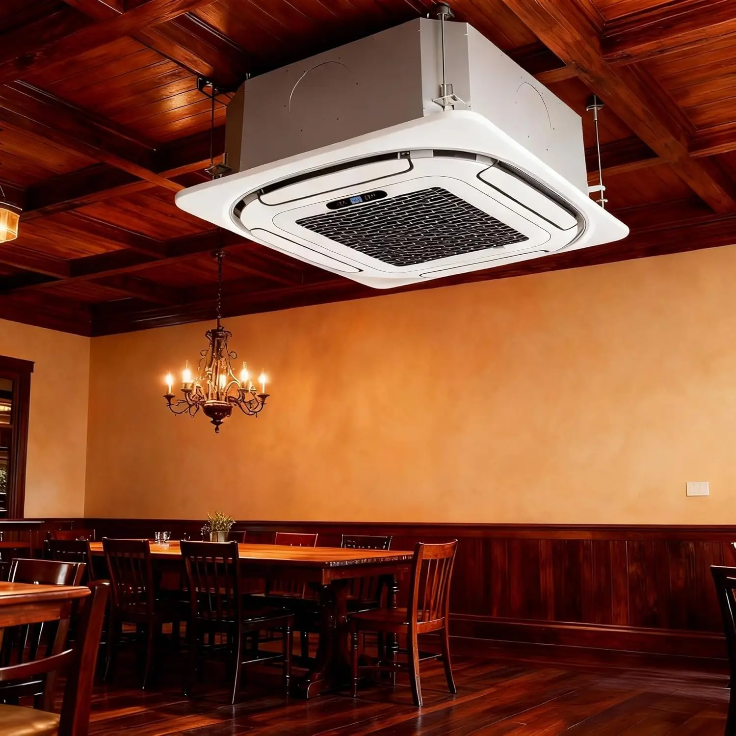 Garvee 18000 BTU Ceiling Cassette Mini Split AC, Smart 8-Way 360° Airflow Ductless Cooling & Heating Ceiling Air Conditioner with 25ft Kit, 208/230V
Garvee 18000 BTU Ceiling Cassette Mini Split AC, Smart 8-Way 360° Airflow Ductless Cooling & Heating Ceiling Air Conditioner with 25ft Kit, 208/230V