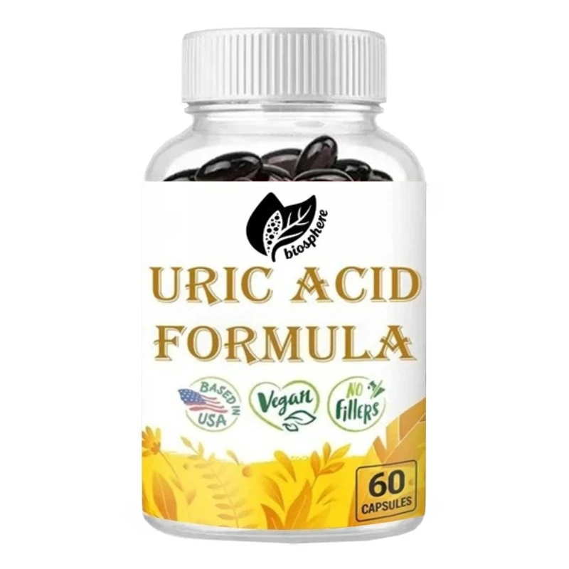Uric Acid Health Formula, Containing Sour Cherry Powder, Dandelion Roots, and Celery Supplements, No Fillers, 60 Capsules
Uric Acid Health Formula, Containing Sour Cherry Powder, Dandelion Roots, and Celery Supplements, No Fillers, 60 Capsules