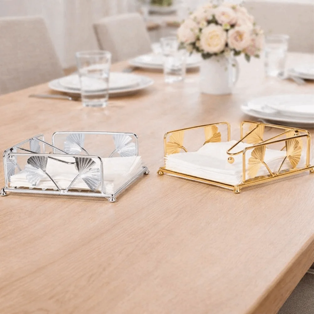 Modern Vintage Napkin Holder Ginkgo Pattern Hollow Out Napkin Tray Square Napkin Box Countertop Use
Modern Vintage Napkin Holder Ginkgo Pattern Hollow Out Napkin Tray Square Napkin Box Countertop Use