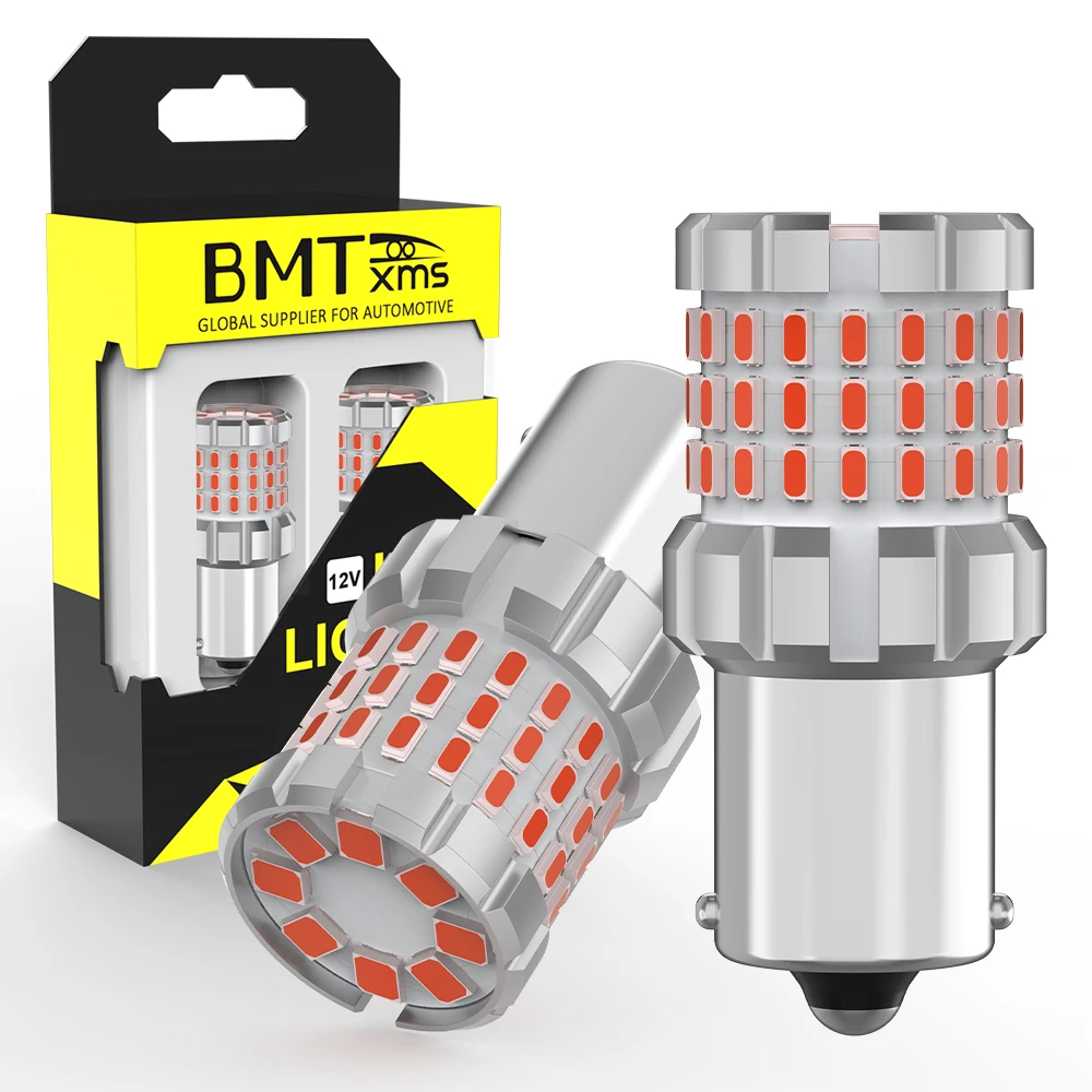 BMTxms 2PCS Super Red 1156 P21W LED Car Moto Brake Light Canbus For Hyundai Nissan Honda Suzuki Yamaha BA15S 7506 Stop Tail Bulb
BMTxms 2PCS Super Red 1156 P21W LED Car Moto Brake Light Canbus For Hyundai Nissan Honda Suzuki Yamaha BA15S 7506 Stop Tail Bulb