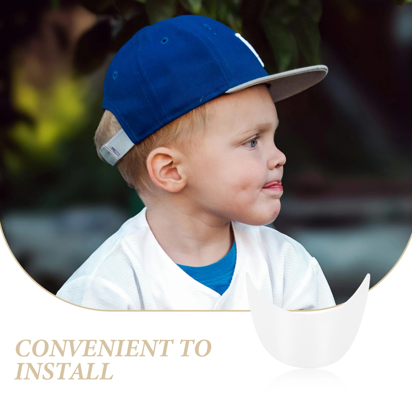 20 Pcs Children's Plastic Hat Baseball Caps Inserts for Visor Shaper Accessories Black
20 Pcs Children's Plastic Hat Baseball Caps Inserts for Visor Shaper Accessories Black