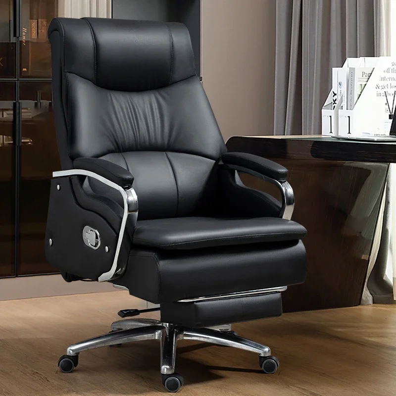 Modern Luxurious High Back Office Chair Rolling Swivel Ergonomic Comfortable Adjustable Executive Style boss chair Furniture
Modern Luxurious High Back Office Chair Rolling Swivel Ergonomic Comfortable Adjustable Executive Style boss chair Furniture