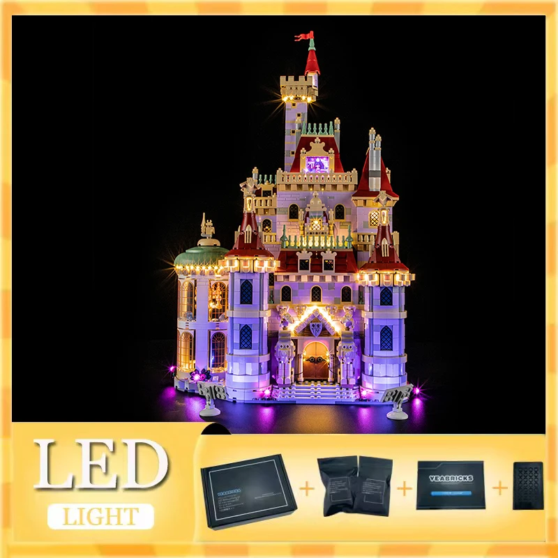 Комплект светодиодных фонарей «сделай сам» для LEGO 43263 «Красавица и чудовище» (только светодиодный светильник, модель без блоков)
Комплект светодиодных фонарей «сделай сам» для LEGO 43263 «Красавица и чудовище» (только светодиодный светильник, модель без блоков)