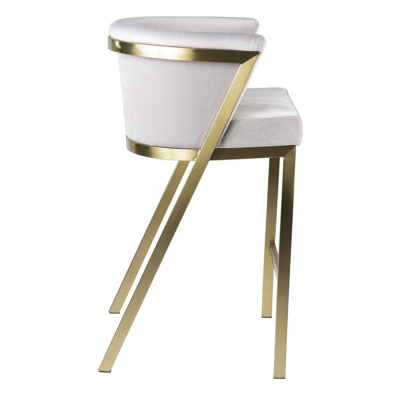 fA-Luxury High Foot Chair Stainless Steel Pub Stool Pu Leather Velvet Bar Chair for Party Event Club Home·
fA-Luxury High Foot Chair Stainless Steel Pub Stool Pu Leather Velvet Bar Chair for Party Event Club Home·