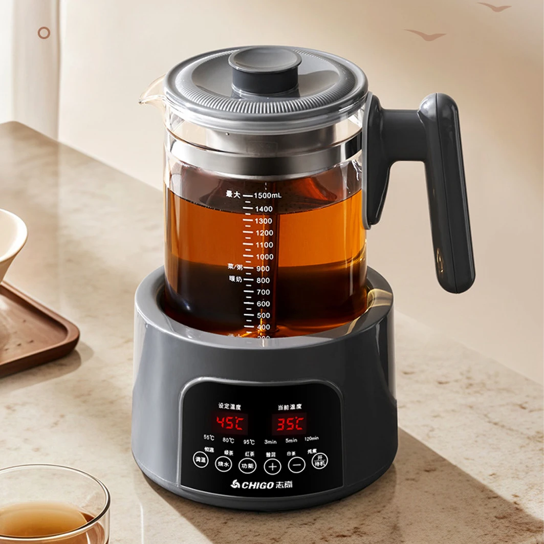 Электрический чайник-термос 1500 мл с функцией распыления пара, поддержанием постоянной температуры для детского питания, многофункциональный, с термостатом на 72 часа
Электрический чайник-термос 1500 мл с функцией распыления пара, поддержанием постоянной температуры для детского питания, многофункциональный, с термостатом на 72 часа