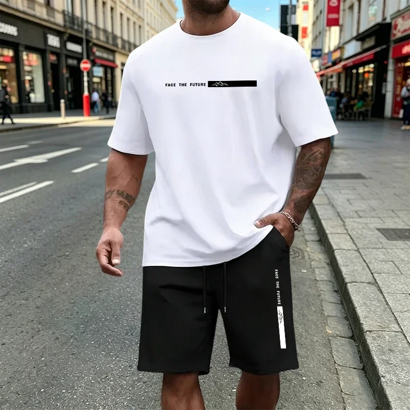 Hot Sales Mens T-Shirt Tracksuit Printed Casual Sportswear Outdoor Sports Jogging Man Clothes Summer Single Short Sleeves Shorts
Hot Sales Mens T-Shirt Tracksuit Printed Casual Sportswear Outdoor Sports Jogging Man Clothes Summer Single Short Sleeves Shorts