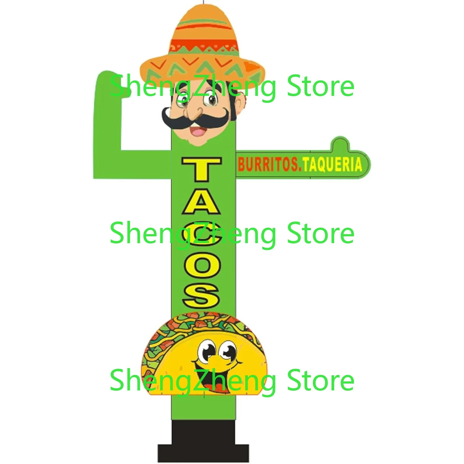 1Pcs 8ft Tacos Waving Man – Inflatable Taco Stand Promotions, Food Truck Marketing & Taqueria Grand Opening- Blower Not Included
1Pcs 8ft Tacos Waving Man – Inflatable Taco Stand Promotions, Food Truck Marketing & Taqueria Grand Opening- Blower Not Included