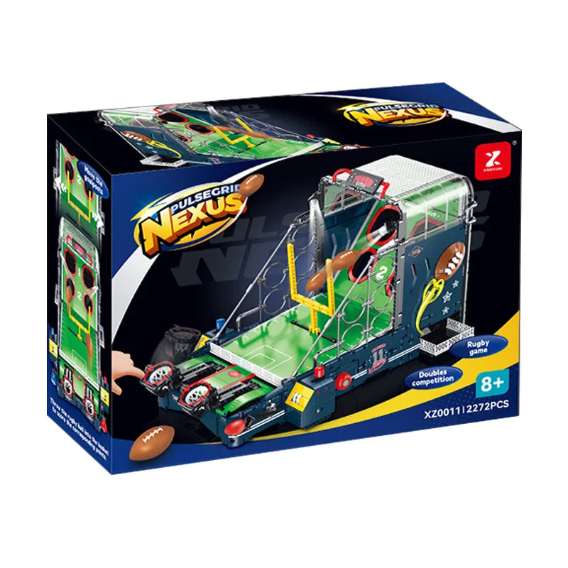 В НАЛИЧИИ XZ0011 MOC Технический игровой автомат по регби Строительные блоки Кирпичи Сборка Модель DIY Игрушки для мальчиков Рождественский подарочный набор
В НАЛИЧИИ XZ0011 MOC Технический игровой автомат по регби Строительные блоки Кирпичи Сборка Модель DIY Игрушки для мальчиков Рождественский подарочный набор