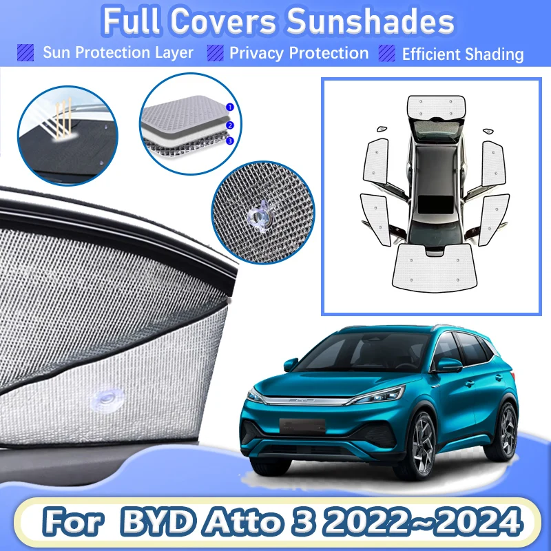 For BYD Atto 3 Accessories 2024 Yuan Plus 2022 2023 Car Sunshade Full Visor UV Protection Reflector Sun Shade Car Accessories
For BYD Atto 3 Accessories 2024 Yuan Plus 2022 2023 Car Sunshade Full Visor UV Protection Reflector Sun Shade Car Accessories