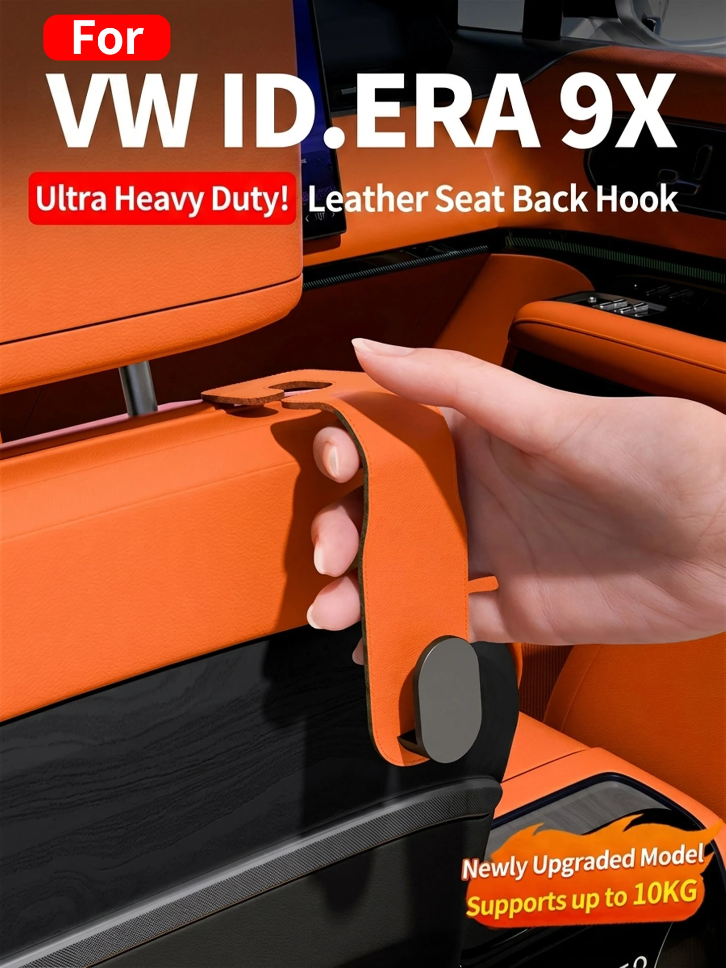 Car Seat Back Hook Leather Storage Hanger for Volkswagen ID.ERA 9X, Car Interior Organizer Modification Accessories
Car Seat Back Hook Leather Storage Hanger for Volkswagen ID.ERA 9X, Car Interior Organizer Modification Accessories