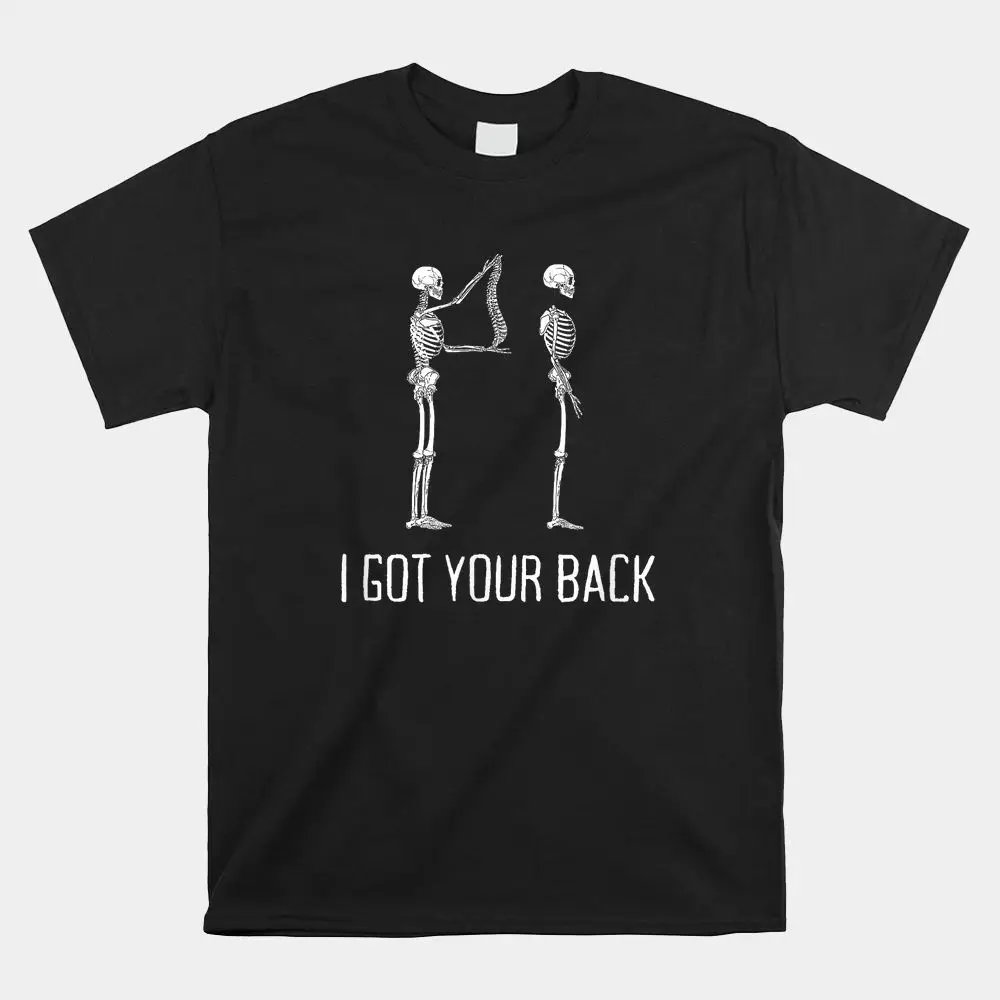 Haunt Reaper Men T Shirt I Got Your Back Funny Skeleton Shirt Print Tee Male Oversized Shirt
Haunt Reaper Men T Shirt I Got Your Back Funny Skeleton Shirt Print Tee Male Oversized Shirt