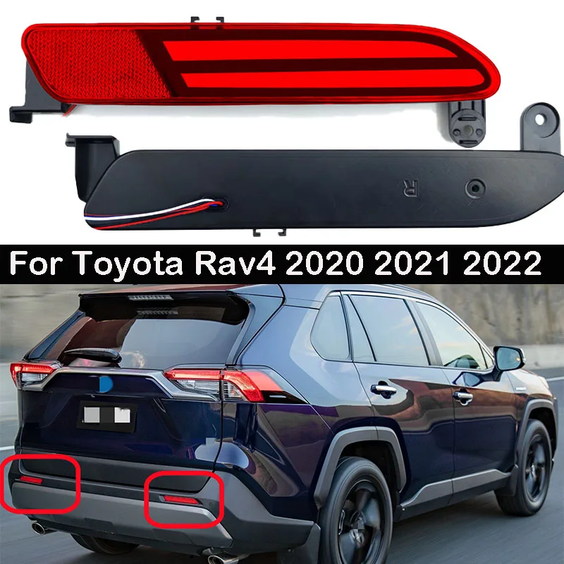 2PCS For Toyota Rav4 2020 2021 2022 Rear Bumper Brake light Running light Turn light
2PCS For Toyota Rav4 2020 2021 2022 Rear Bumper Brake light Running light Turn light