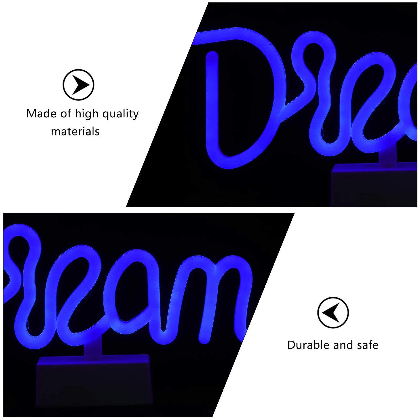 1Pcs LED Letter Dream Shape Neon Lamp Chic Night Light Desktop Decoration Party Props Unique Letter Sign Lamp LED Neon Light
1Pcs LED Letter Dream Shape Neon Lamp Chic Night Light Desktop Decoration Party Props Unique Letter Sign Lamp LED Neon Light